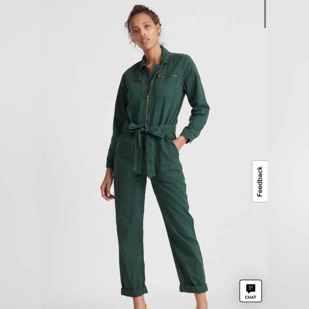 Lucky Brand Tie Front Jumpsuit